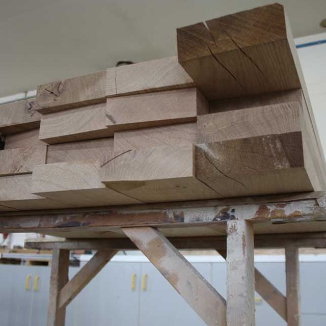 Foto Holzlagerung
